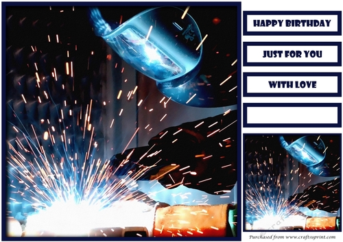 Male Birthday Quick Card 1