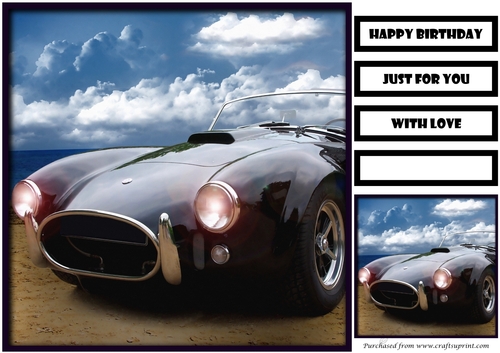 Vintage Cars Quick Card 4