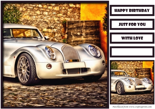 Vintage Cars Quick Card 6