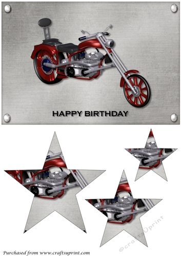 Motorcycle Star Pyramid