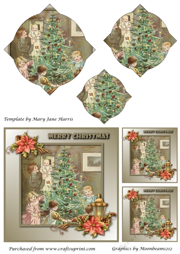 Baby First Christmas Splendid Pyramid