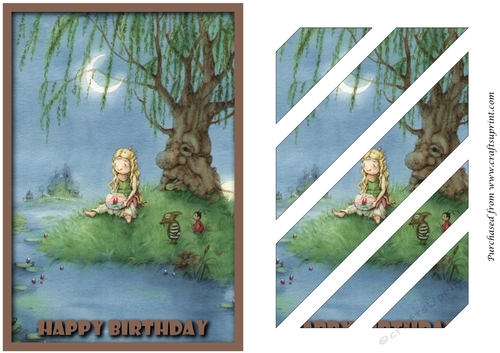 Little Elf Princess Oblique Panels