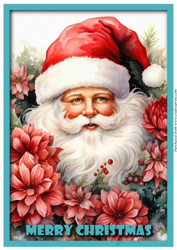 Father Christmas A4