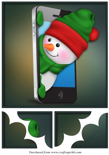 Christmas Smartphone Quadro Petal Corner Stacker 2