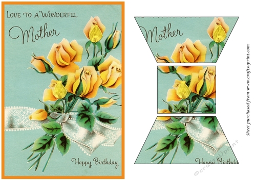Mothers Day Card Quick Card