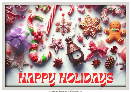 Christmas Sweets and Gifts A4