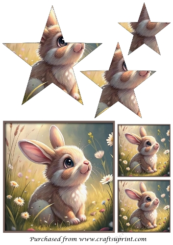 Cute Baby Animals Star Pyramid 4