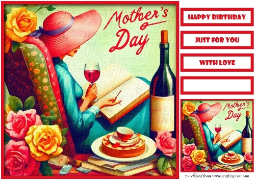 Vintage Mothers Day Quick Card 1