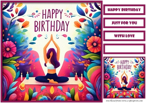 Birthday Teen Quick Card 4