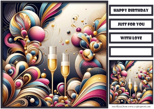 Birthday Celebration Quick Card 5