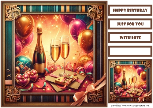 Birthday Celebration Quick Card 6