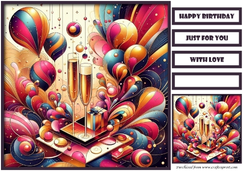 Birthday Celebration Quick Card 14