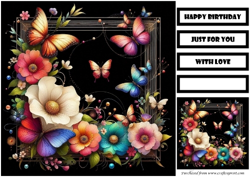 Birthday Celebration Quick Card 19