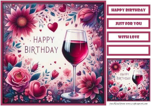 Birthday Celebration Couple Quick Card 3