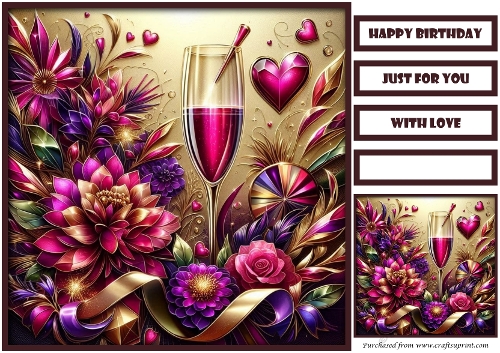 Birthday Female Quick Card 1
