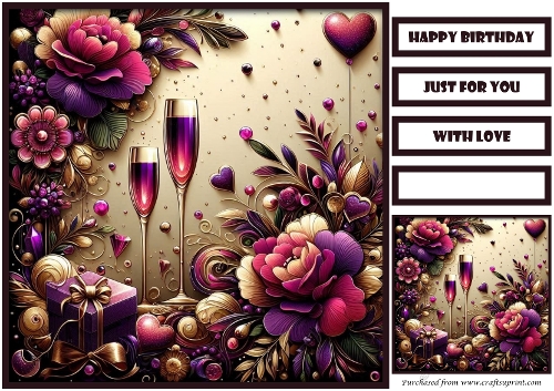 Birthday Female Quick Card 2