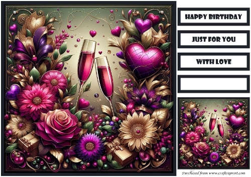 Birthday Female Quick Card 16