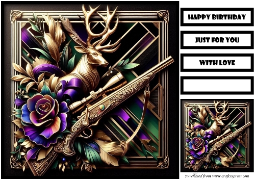 Birthday Male Quick Card 7