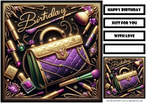 Birthday Female Quick Card 17