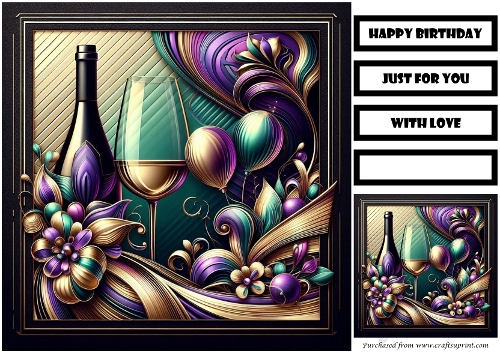 Birthday Female Quick Card 19