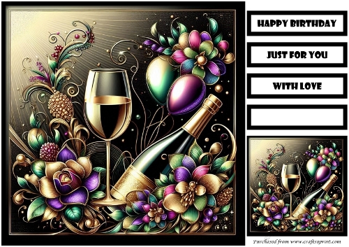 Birthday Female Quick Card 20