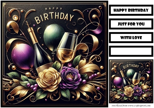 Birthday Female Quick Card 21