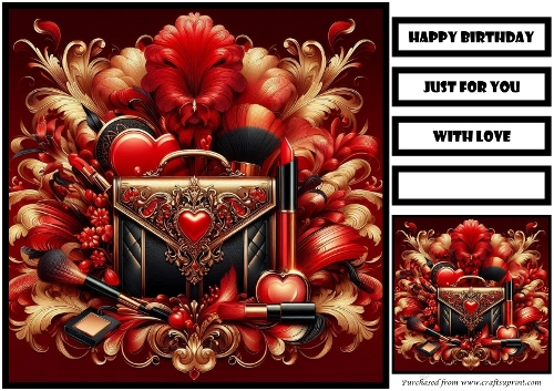Rouge Romance Quick Card