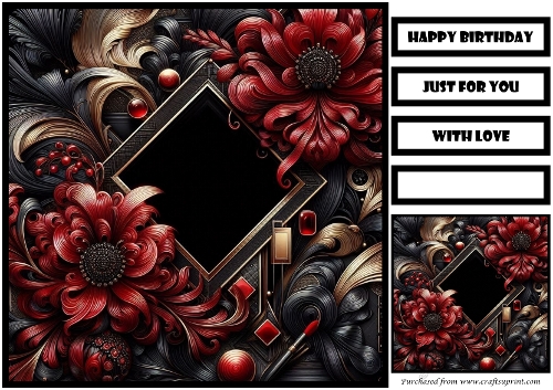 Velvet Noir Quick Card