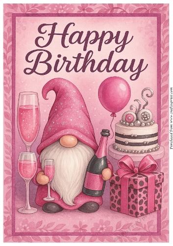 Celebrating You on Your Special Day A4