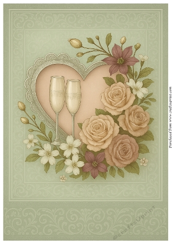 Wedding Celebration Wishes A4