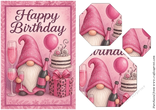Celebrating You on Your Special Day Octagon Pyramid