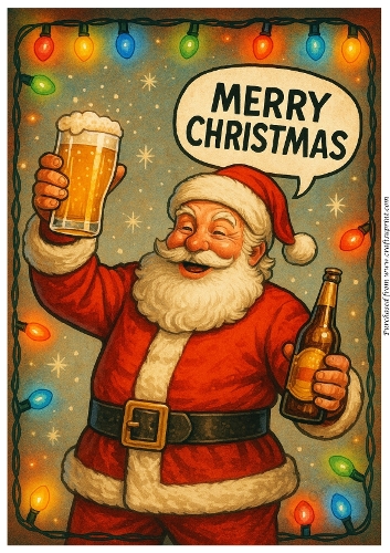 Cheers to a Merry Christmas A4
