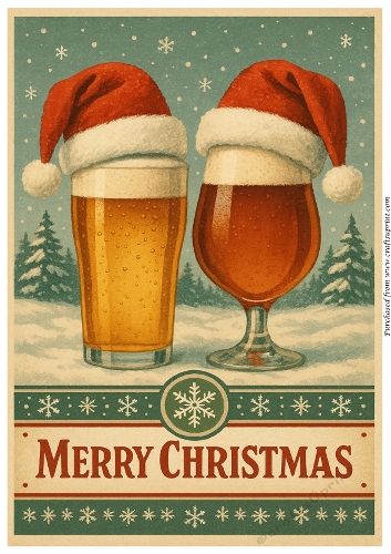 Christmas Cheer and Beer A4