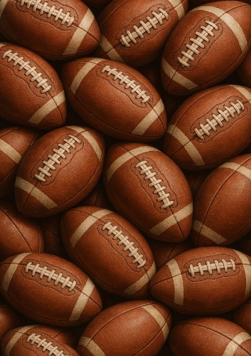 Backing Paper – Sport – Football Balls