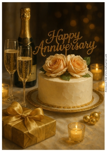 Anniversary Golden Glow A4