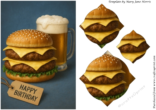 Burger and Beer Splendid Pyramid