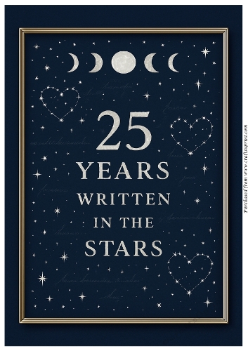 25 Years Written in the Stars A4