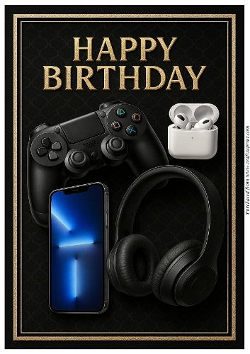 Happy Birthday Unplugged Power A4