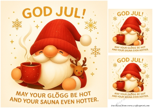 Funny Christmas Quick Card 9