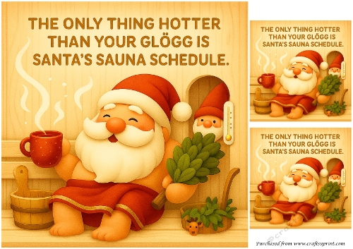 Funny Christmas Quick Card 11
