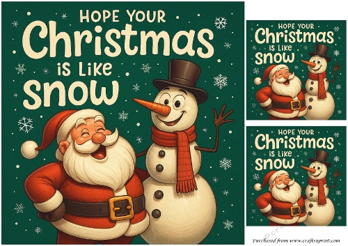 Funny Christmas Quick Card 14