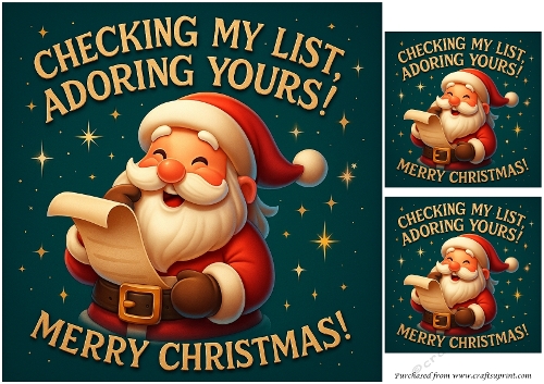 Funny Christmas Quick Card 16