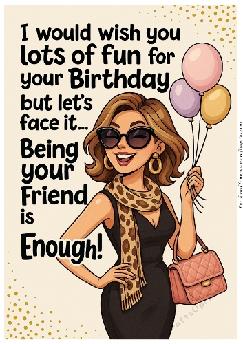 DD FUNNY FEMALE BIRTHDAY 6