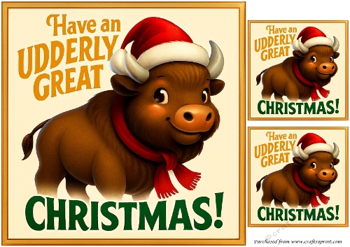 DD FUNNY CHRISTMAS ANIMALS 12