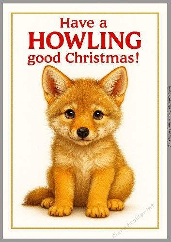 DD FUNNY CHRISTMAS ANIMALS 25