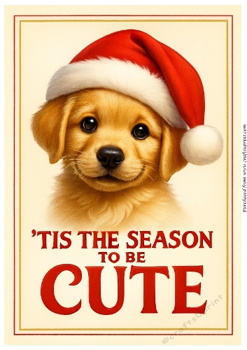 DD FUNNY CHRISTMAS ANIMALS 30