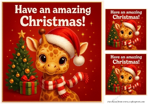 DD FUNNY CHRISTMAS ANIMALS 50