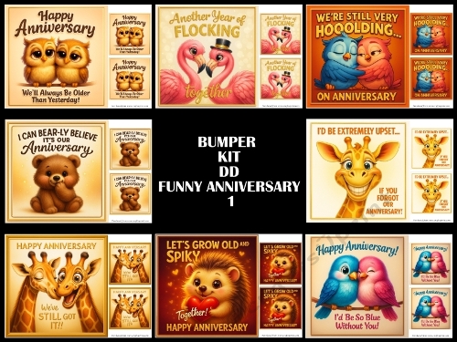 BUMPER KIT DD FUNNY ANNIVERSARY 1