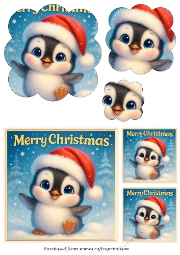 DD Christmas Animals Scalloped Pyramid 2