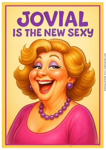 DD FUNNY FEMALE BIRTHDAY A4 56